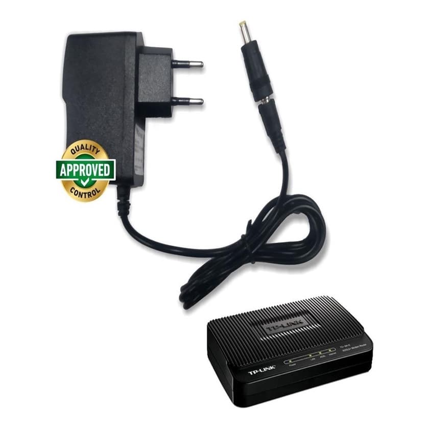 Fonte Para Roteador Modem Tp-link Td 8816 Adsl2 ( Carregador / Cabo de Forca / Cabo de Energia ) - R2530