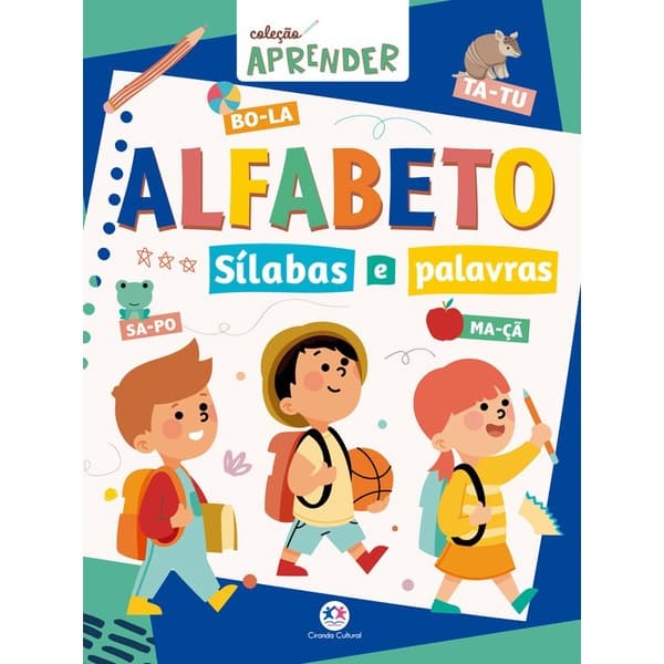 Coleção Aprender - Alfabeto - Sílabas e Palavras
