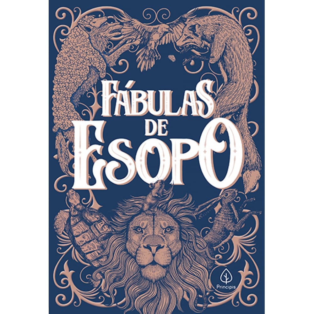 Livro - Fábulas de Esopo - Capa comum - Principis