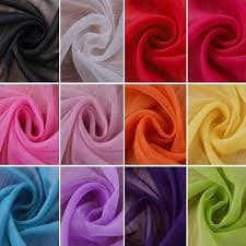 Tecido Voil Voal Liso 50cm x  3 metros) - DIVERSAS CORES