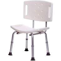 Banco para banho com encosto