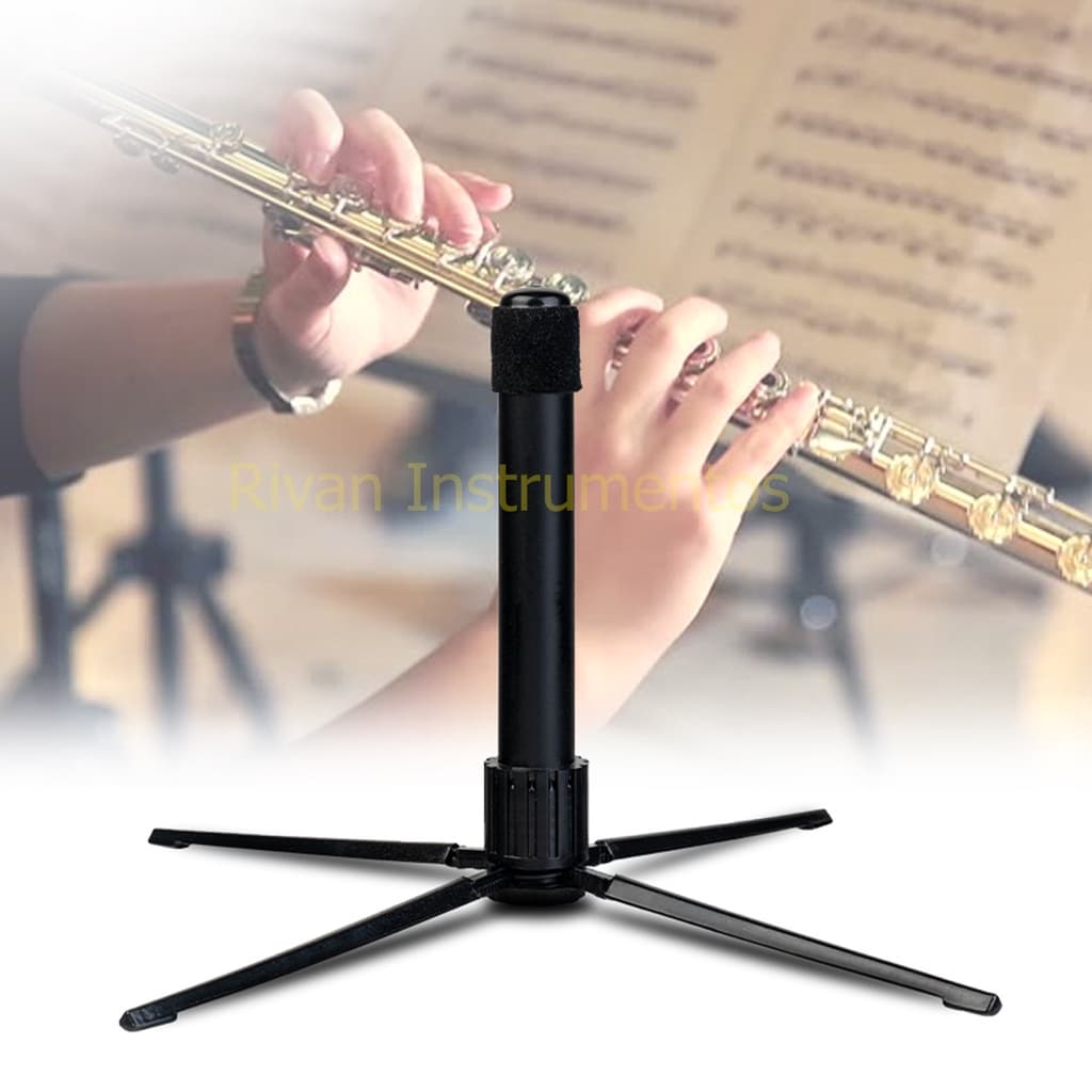 Suporte Para Flauta Transversal Pedestal Apoio Flauta