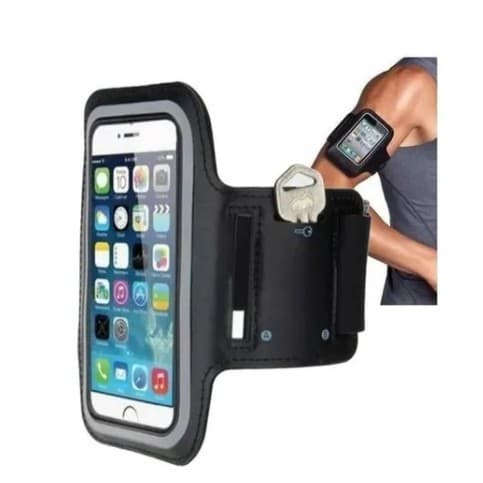 Capa De Braço Suporte De Celular Braçadeira Corrida Treino