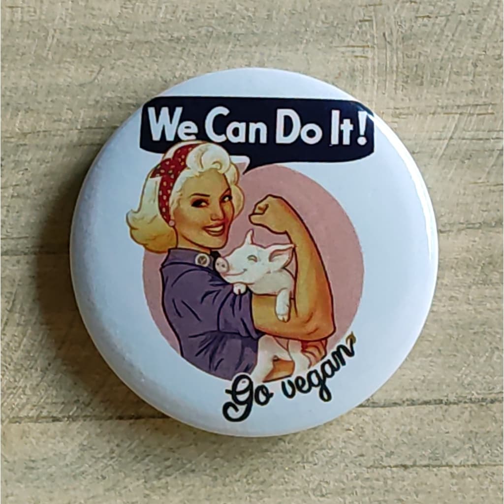 Broche/Pin/Button We Can Do It (Botton/Boton)