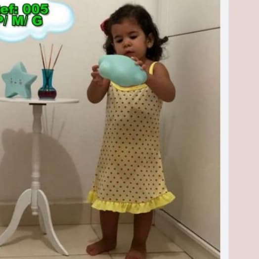 Camisola infantil poliéster l