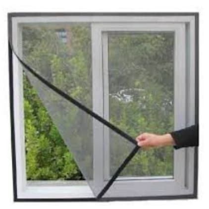 mosquiteiro de tela magnético para janela [ 1,5m x 1,8m ] - C&S BAZAR -