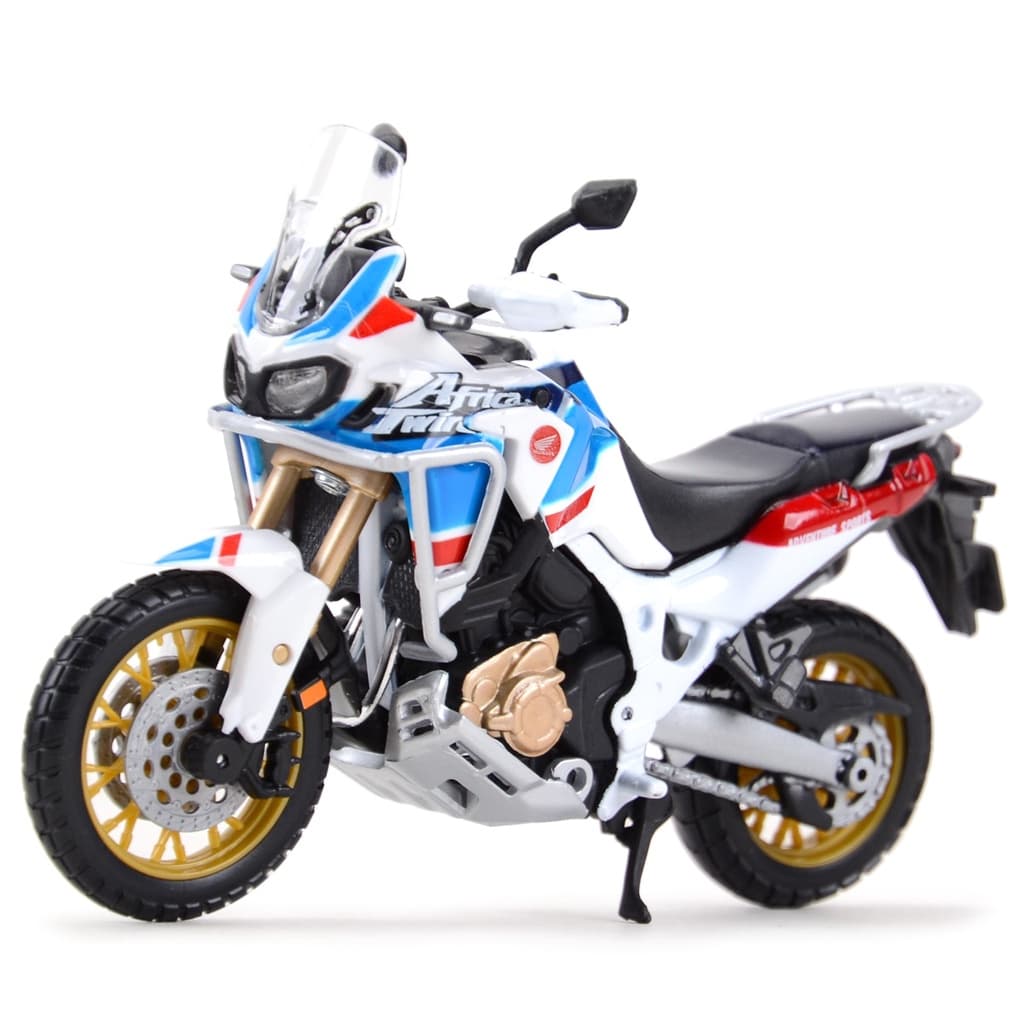 Bburago 1: 18 Honda Africa Twin Adventure Veículos Estática Die Elenco Veículos Colecionáveis Hobbies Modelo Da Motocicleta Brinquedos