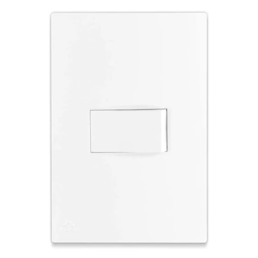 Interruptor/Apagador Com Placa 2P 10A110/ 250V Linha Lissê Apoio 4X2