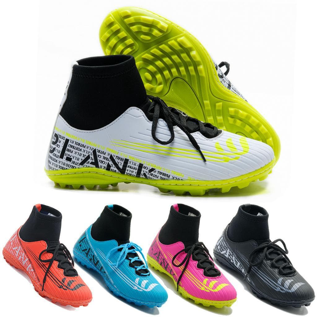 Chuteira Society Botinha com Solado Costurado Varias Cores 34 ao 44