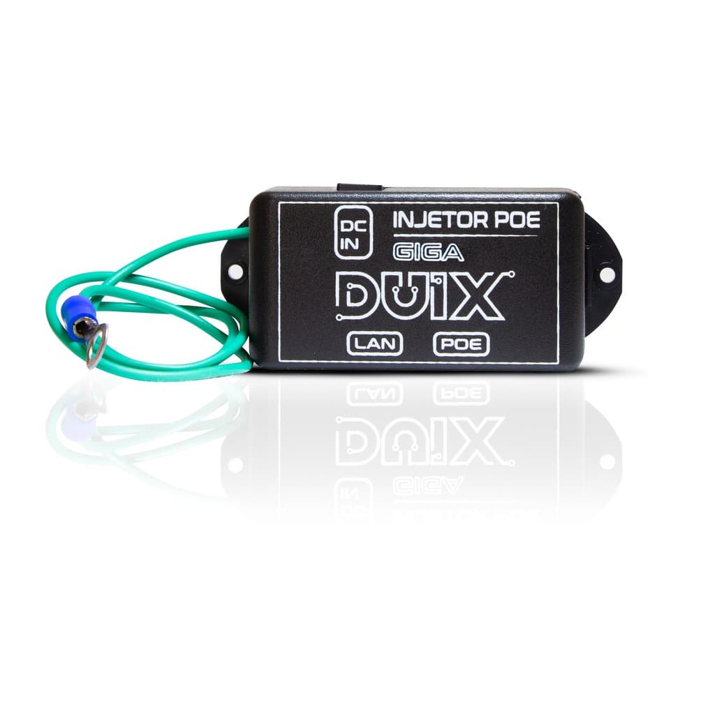 Injetor Poe Gigabit 10/100/1000 - 48v - Duix