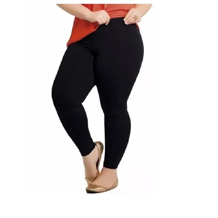 Calça Legging Suplex Plus Size Cintura Alto G6 e G7 extra grande 68 A 74