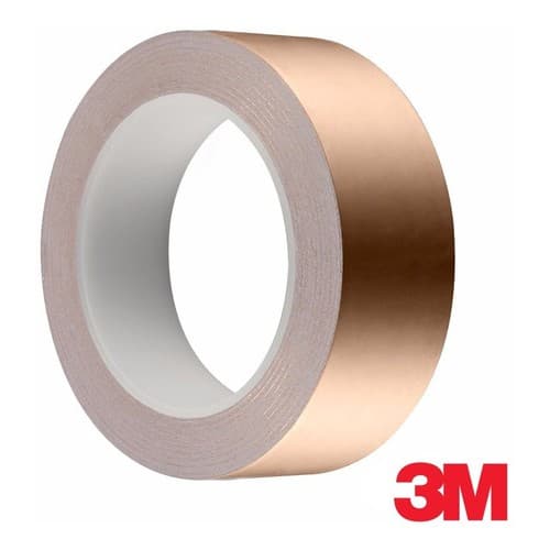 Fita Cobre Blindagem Guitarra E Baixo até 10 Metros X 5cm Premium