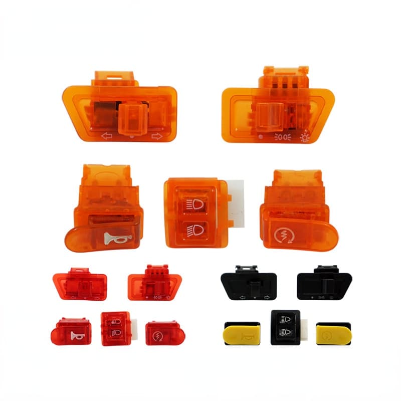 5 Pcs Botão Interruptor Da Motocicleta Cabeça Luz Chifre Dimmer Turn Singal Starter Moped Scooter HONDA DIO50 ZX50 AF27/AF28/AF34/AF35