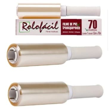 Rolopack - Filme de PVC transparente 70m