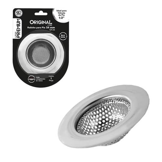 COM OFERTA Ralinho  Ralo Para Pias Tanques Com Tamanhos Diferentes 1 Unidade Original