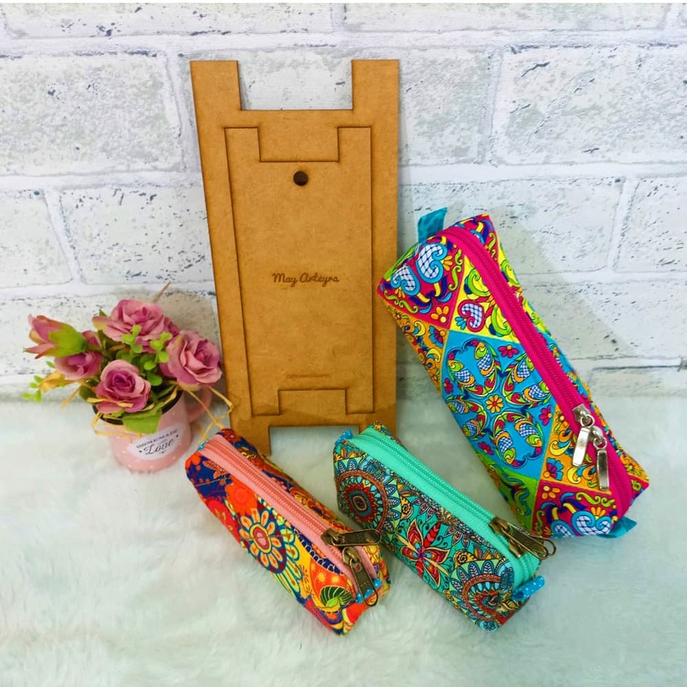 Estojo Retangular  -  May Arteyra