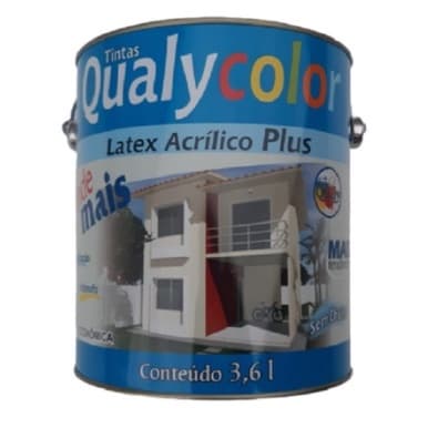 Tinta Branca Acrílica Antimofo Parede 3,6 Litros Uso Interno