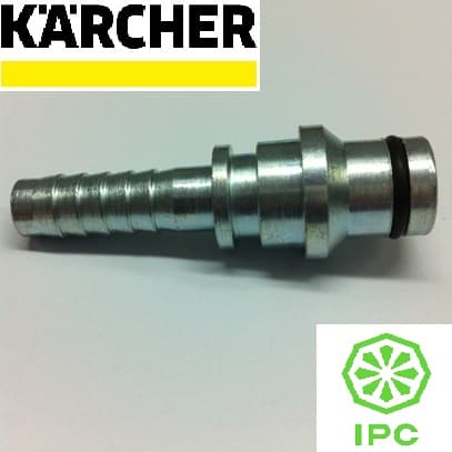 Terminal prof. 3/8 - aço - Karcher - 9004