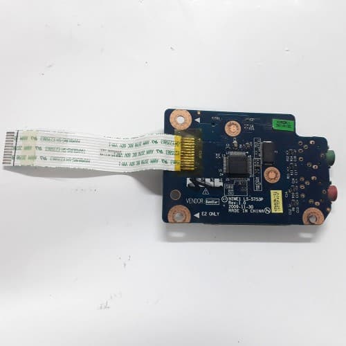 Placa Áudio Som Leitor Cartão Lenovo G460 G560 Z460 Z560