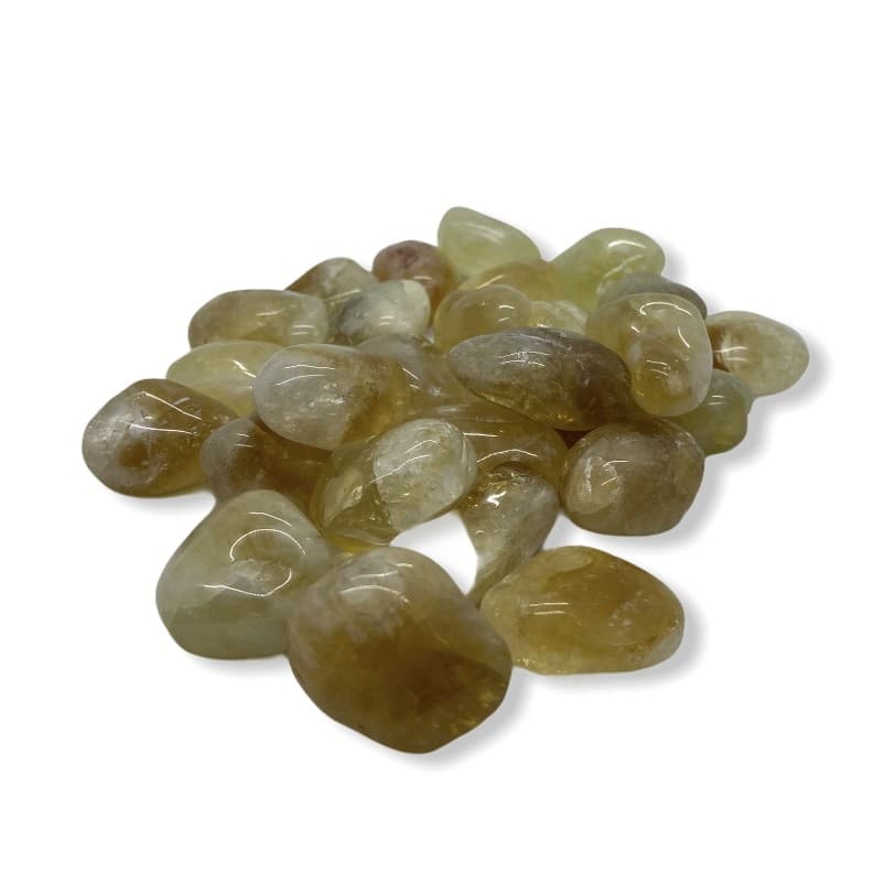 Pedra Citrino Rolada Natural