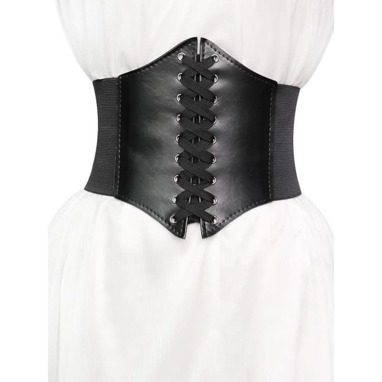 Cinta Modeladora Corset Espartilho Corpete Sexy Underbust Cintura 60 - 80 cm Tamanho Único