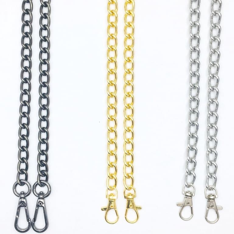 Corrente Para Alça De Bolsa Com Mosquetão - Corrente Resistente