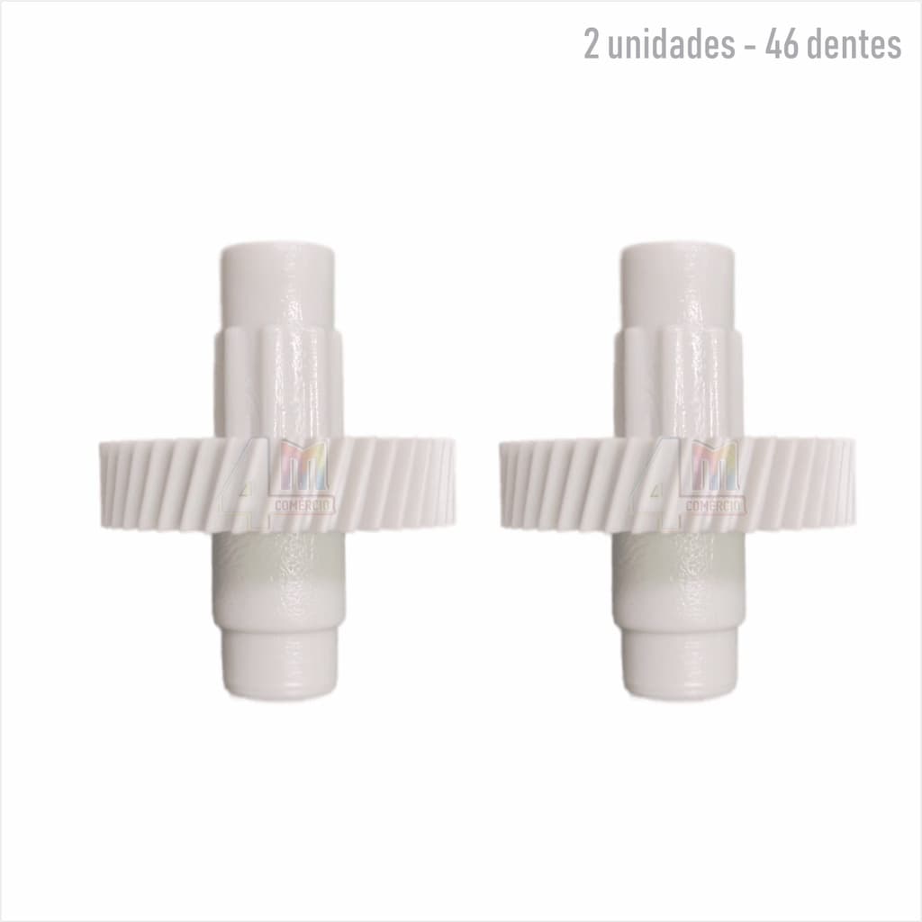 2 Engrenagens Batedeira Compatível Mallory GiroMaster 46 Dentes