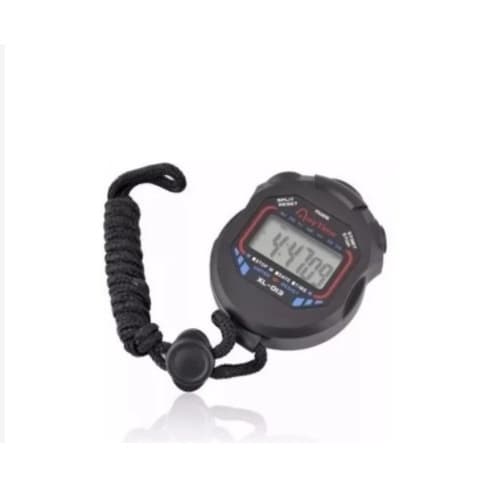 Cronômetro Progressivo De Mão Digital Alarme Hora C/ Corda
