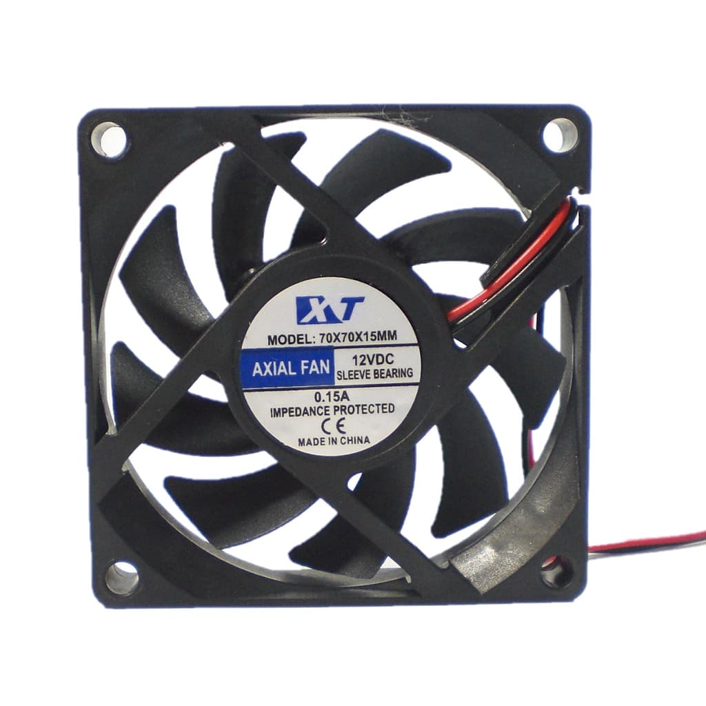 Micro Ventilador Cooler 70x70x15mm 12V