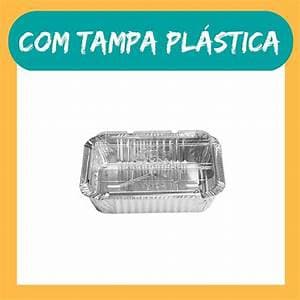 Marmitinha Alumínio 135ml Tampa Plástica Wyda Dsmfs (100un.)