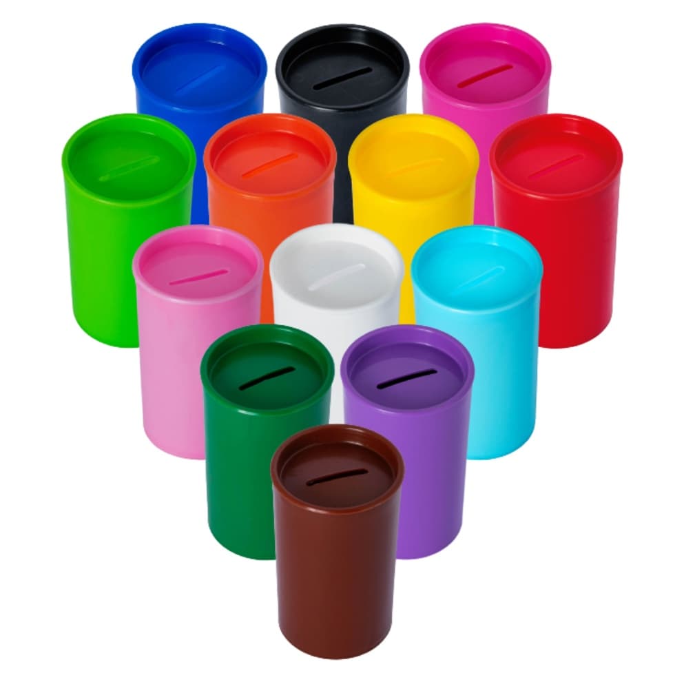 Kit 10 - Cofrinho plástico