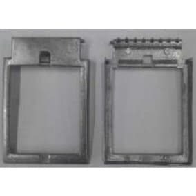 Fivela masculina para couro e fita 40MM DVF-312  - 6 und