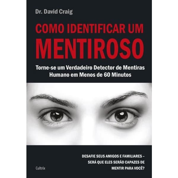 Livro - Como Identificar Um Mentiroso