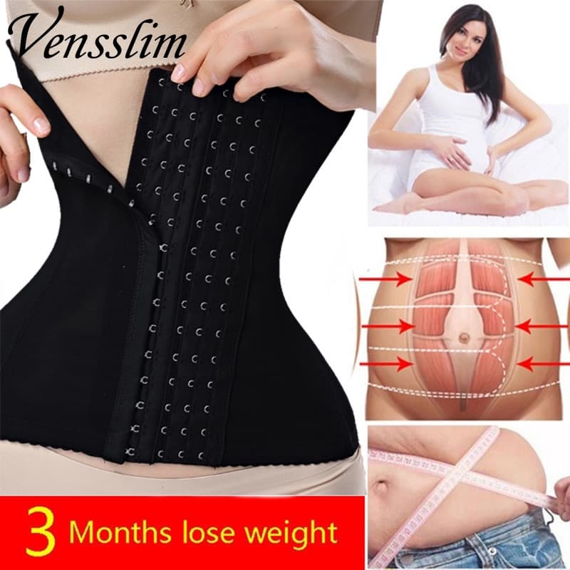 Trainer Cintura Corset Corpo Shaper Shapewear Slimming Belt Mulheres Tummy Pós Parto Barriga Bainha Cinta Correta