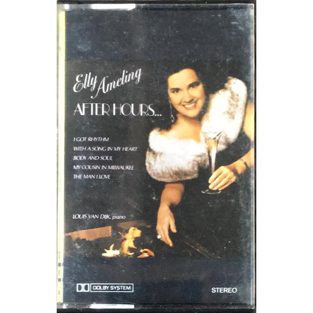 Fita K7 Elly Ameling/louis Van Dijk-after Hours-1983 Philips