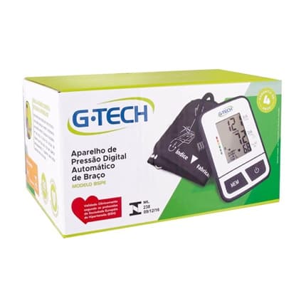 Aparelho De Pressão Digital De Braço G-tech BSP11