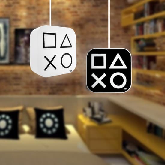 Box PlayStation pendente adesivo preto Decorfun