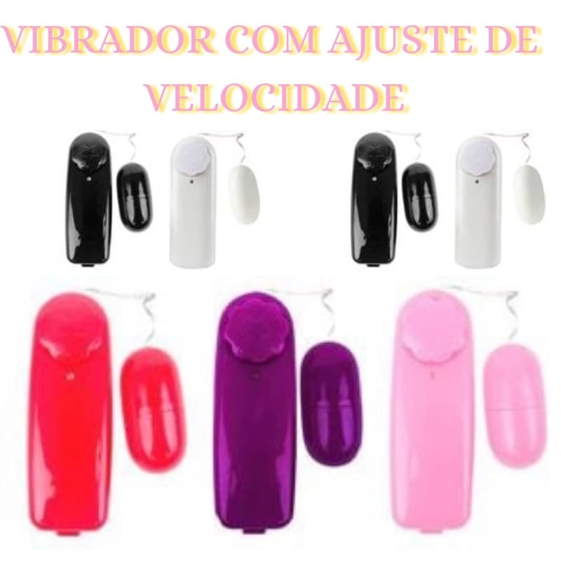 VIBRADOR BULLET CÁPSULA GTOYS COM CONTROLE DE VELOCIDADES