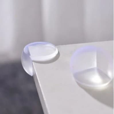4 Protetor de Silicone Para Quina de Mesa Prevenir Colisões Do Bebê Protetores de Bordas e Cantos