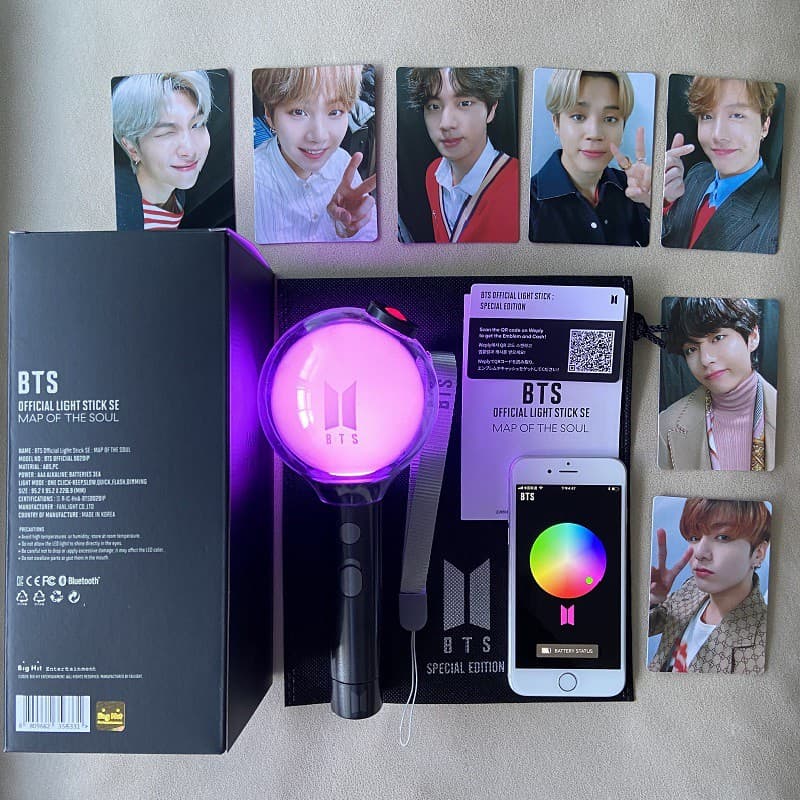 BTS Oficial Lightstick Ver 4 Army Bomb MAP OF THE SOUL