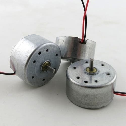 Kit 5 Peças -  Motor 5,9v Para Playstation E Dvd Eixo 8mm Rf-300ca