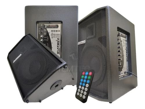 Caixa De Som Ativa 10 200w Datrel Bluetooth Profissional