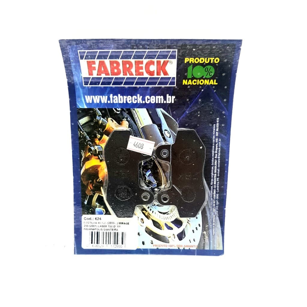 Pastilha De Freio Dianteira Kasinski Comet Gt250 Ri 2005/...