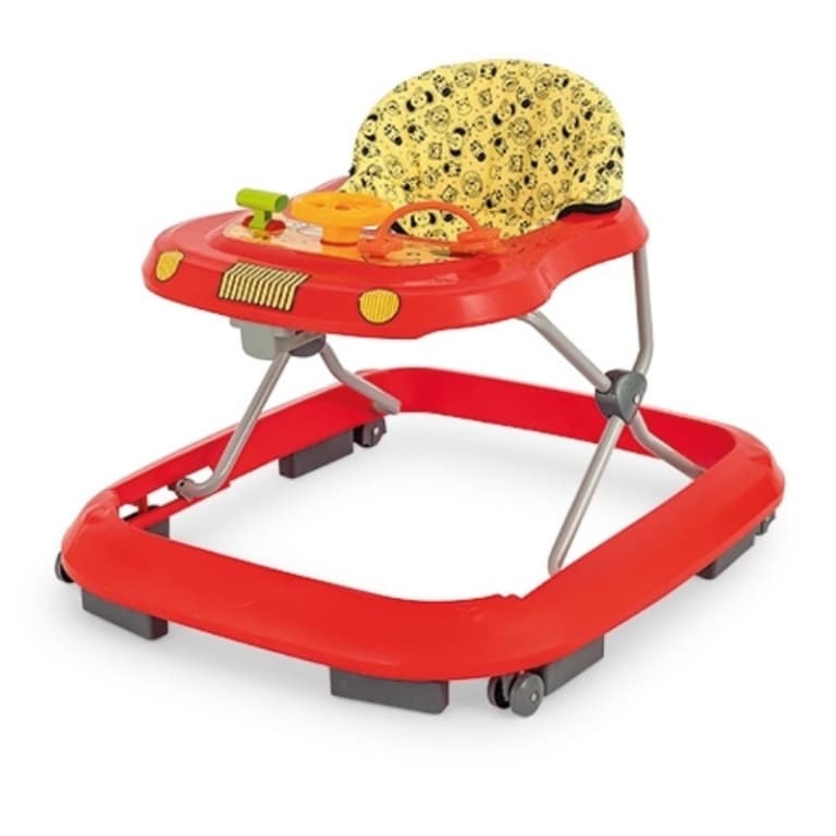Andador Tutti Baby Safari Vermelho