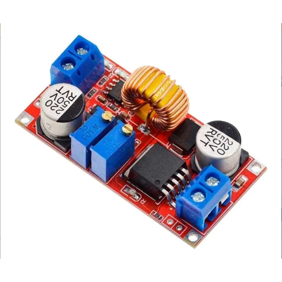Regulador de Tensão E Corrente Step-down Fonte Dc Xl4015 5a Conversor Led Driver Carregador Bateria