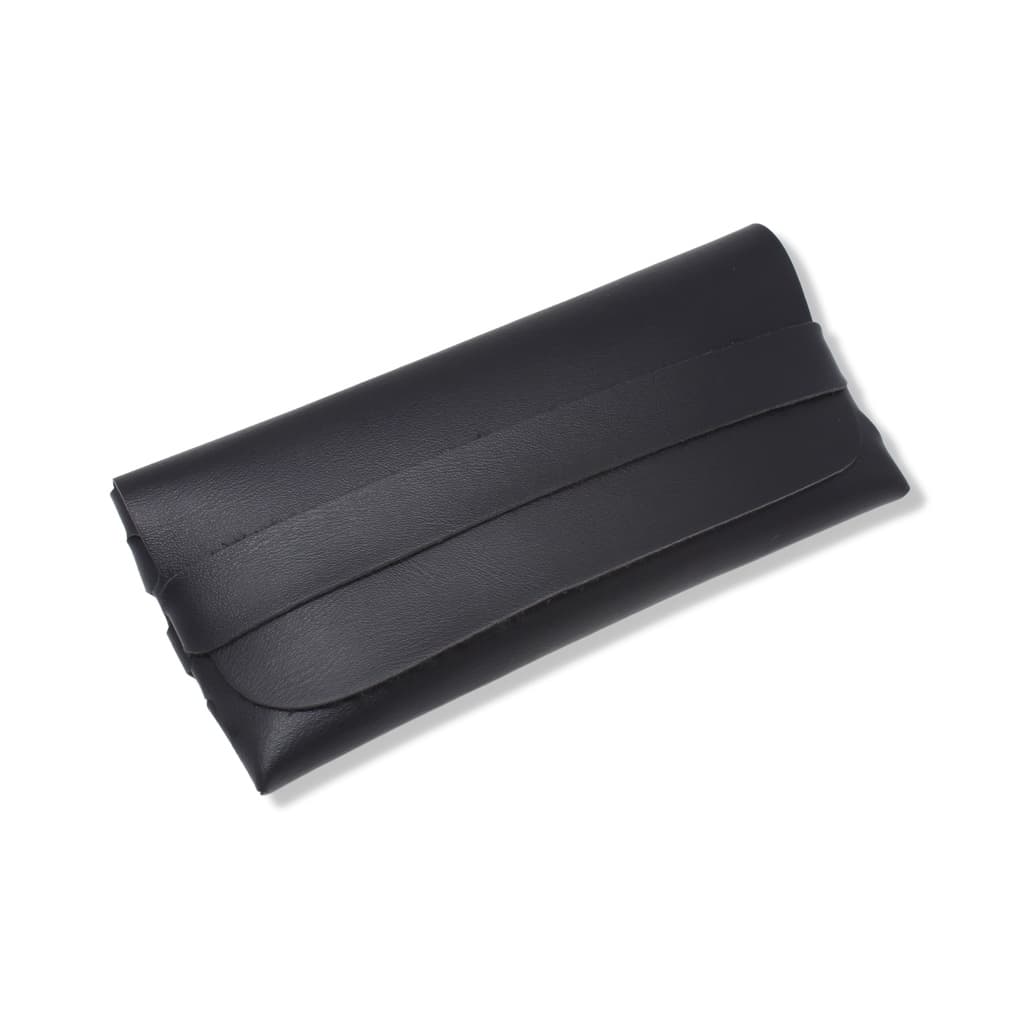 Porta Óculos de Sol Estojo em Couro Sintético case Resistente Premium Luxo Slim