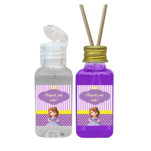 15 Kits de 50 ml. Lembrancinhas Aromatizante + ÁLcool Gel Brindes e Eventos