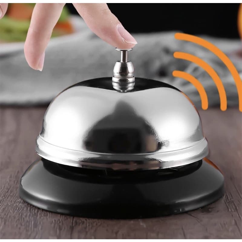 Sino De Mesa Campainha Recepção Balcão Hotel Sineta Restaurante