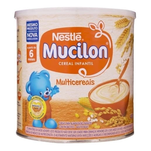 Cereal Infantil Mucilon Multicereais 400G
