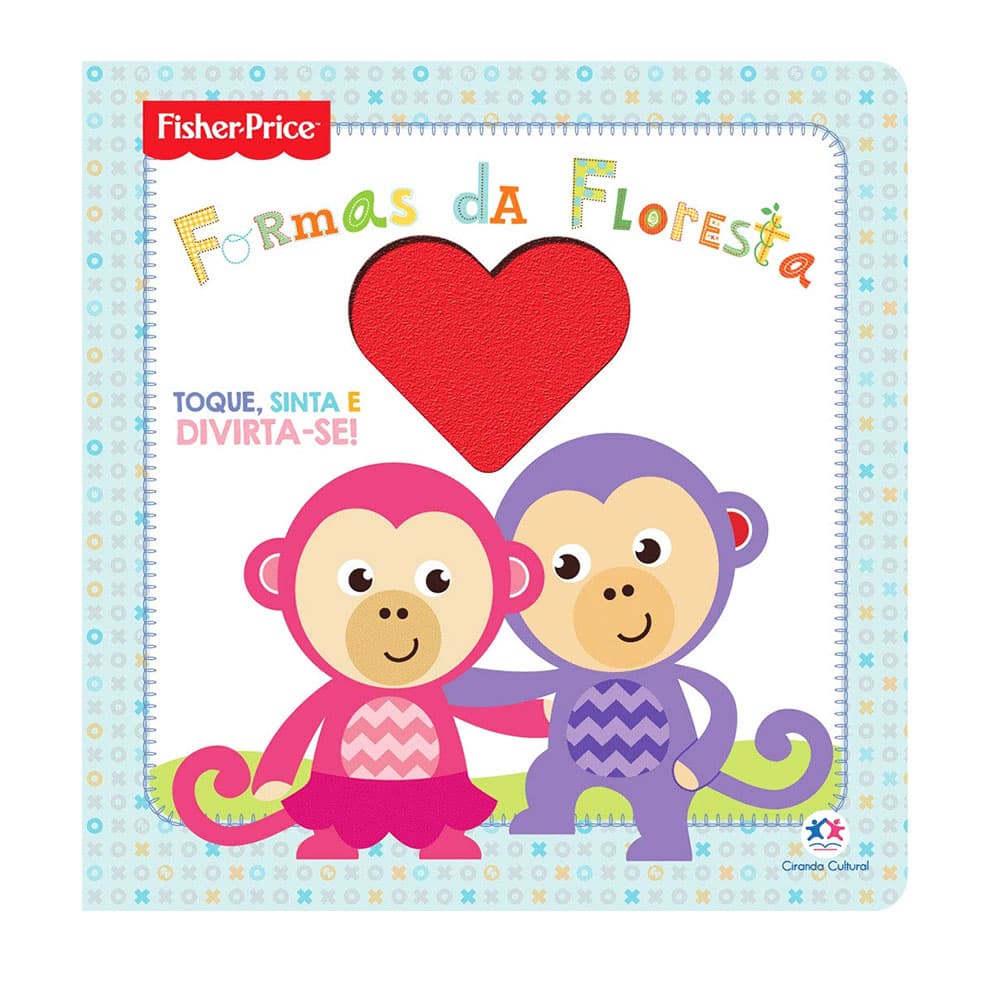 Formas da Floresta Livro Infantil Educativo - Fisher Price
